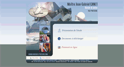 Desktop Screenshot of huissier-poitiers.com